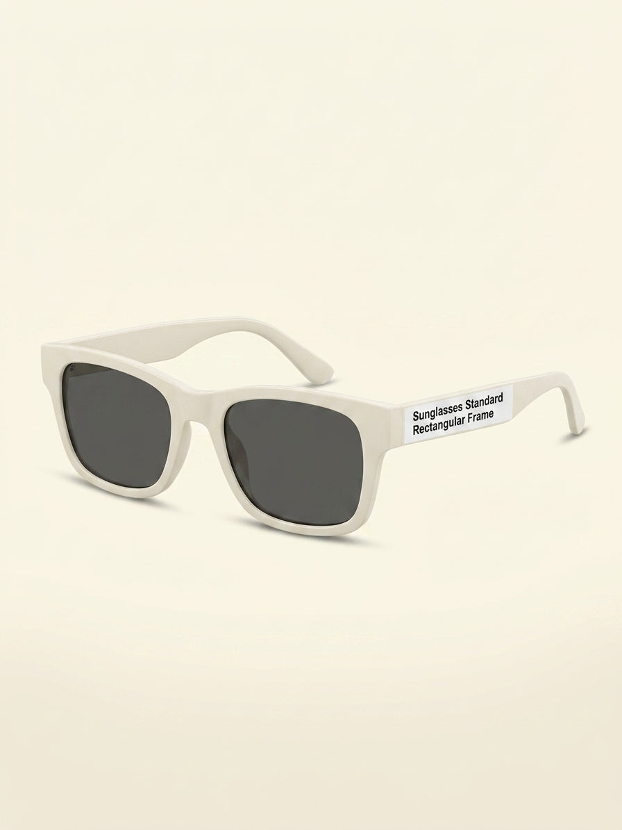 Gucci rectangular sunglasses with polyamide frame, black - British product