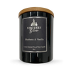 Scented wood wick candle blueberry and vanilla 212g, imported from the UK