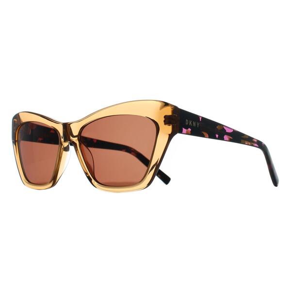 DKNY women's brown sunglasses DK535S, imported from the UK