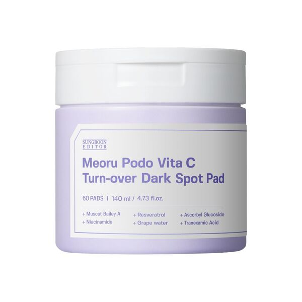 Sungboon Editor Meoru Podo VitaC dark spot pad 60 pads (British brand)