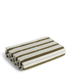 BAINA organic cotton striped bath towel 70cm x 140cm - British product