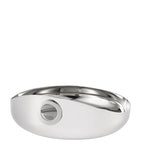 Christofle stainless steel bowl with grip eyelet, 16cm diameter - British product