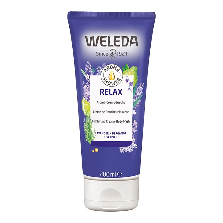 Weleda Relax Aroma Shower 200ml Natural Shower Gel & Body Wash Holland&Barrett   