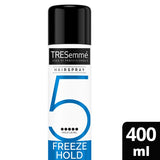 TRESemmé 24-Hour Frizz Control Freeze Hold Hairspray 100ml GOODS Superdrug 400ML  