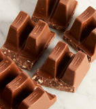 Harrods Gold Bar almond nougat milk chocolate bar 300g, UK version