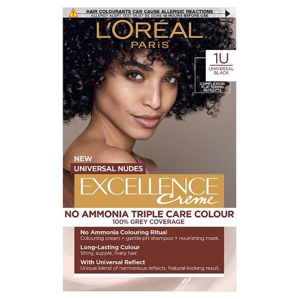 Excellence Crème Universal Nudes 1U Black Hair Dye GOODS Superdrug   