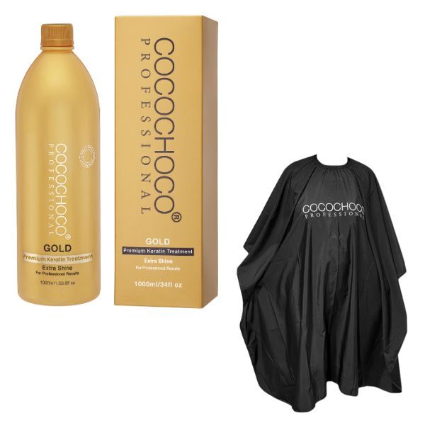 Cocochoco Original Brazilian Keratin Hair Treatment & Cape