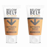 Below The Belt intimate wash fresh breeze scent 75ml duo (British brand)