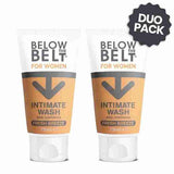 Below The Belt intimate wash fresh breeze scent 75ml duo (British brand)