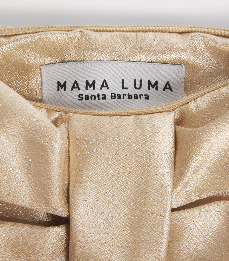 Mama Luma Metallic Bow shoulder bag, imported from the UK