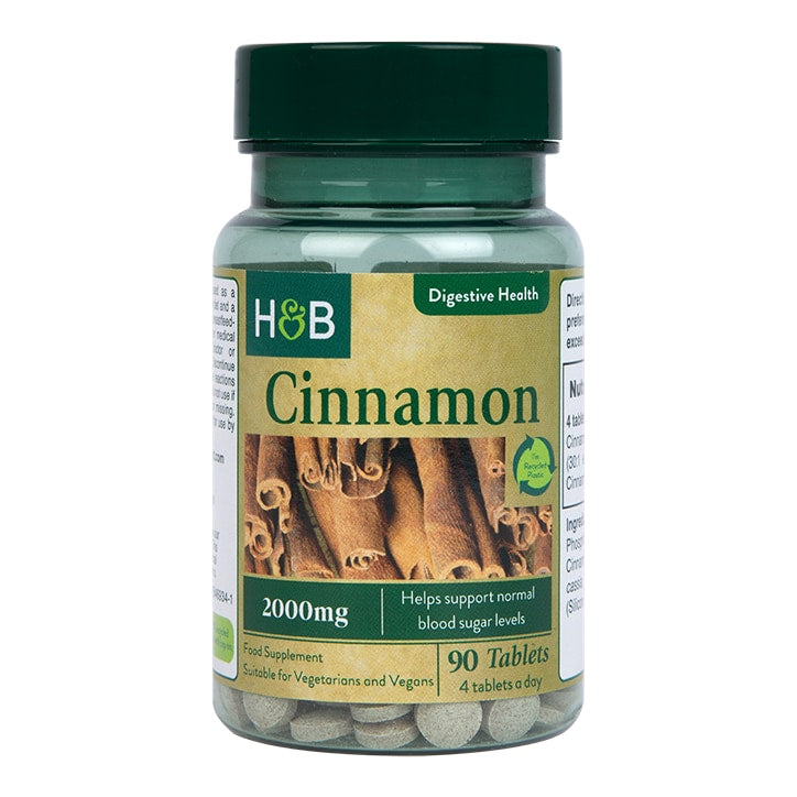 Holland & Barrett Cinnamon 2000mg 90 Tablets GOODS Holland&Barrett 2000 mg  