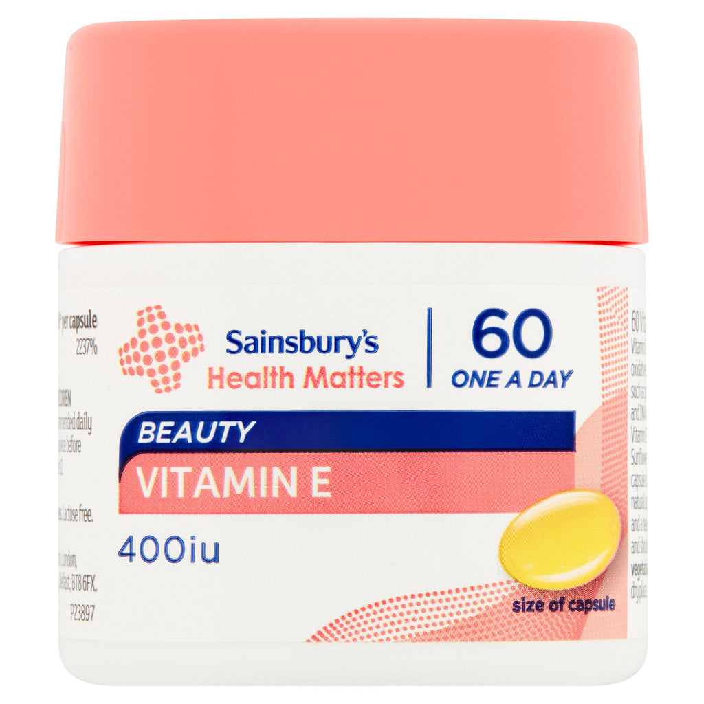 Sainsbury's Vitamin E x60 400iu