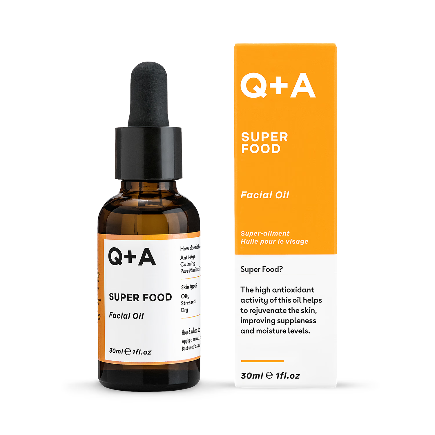 Q+A Super Food Facial Oil 30ml