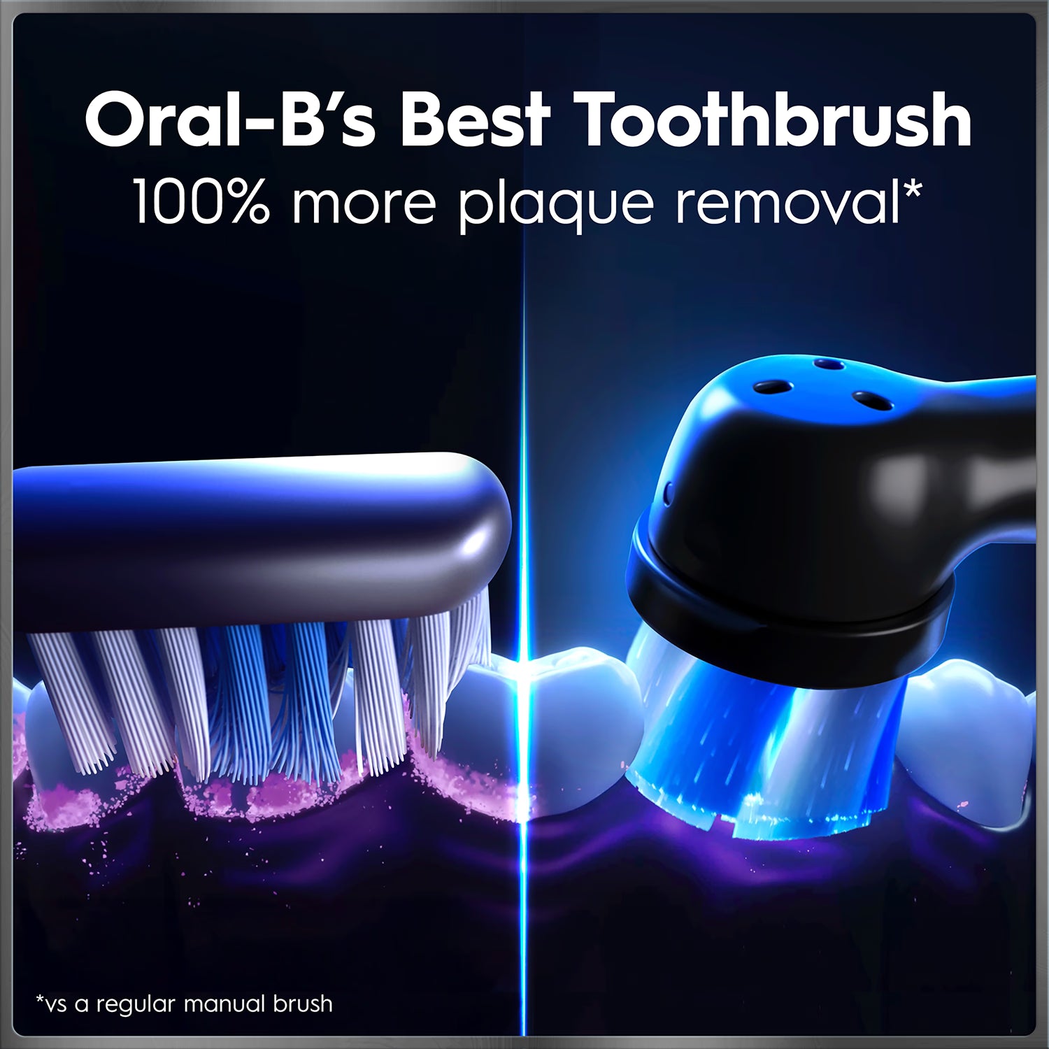 Oral-B iO 10 black electric toothbrush - British product