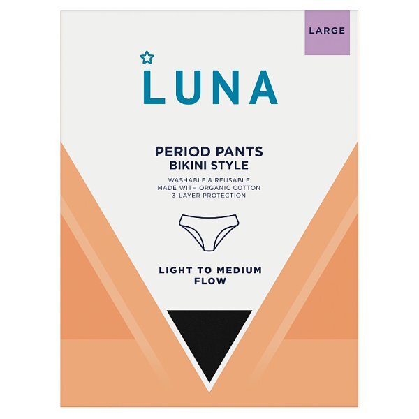 Superdrug Luna Period Bikini Pants - Large GOODS Superdrug   