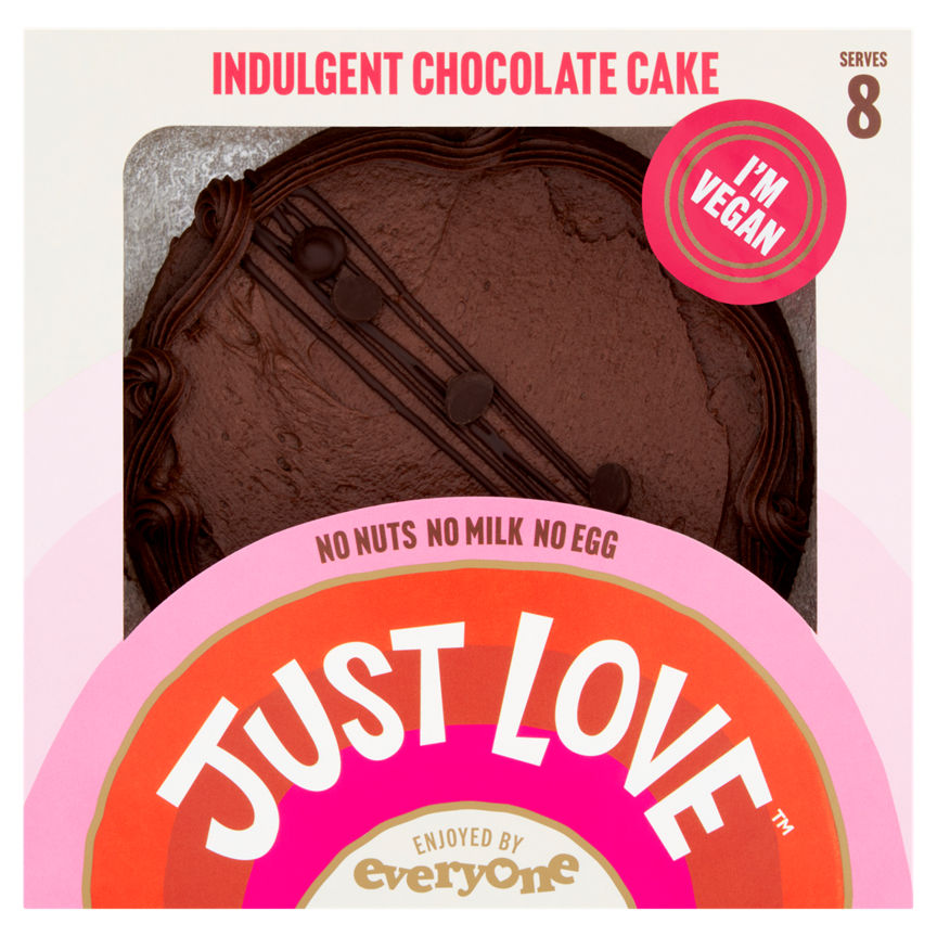 Just Love Food Company Vegan Chocolate Cake