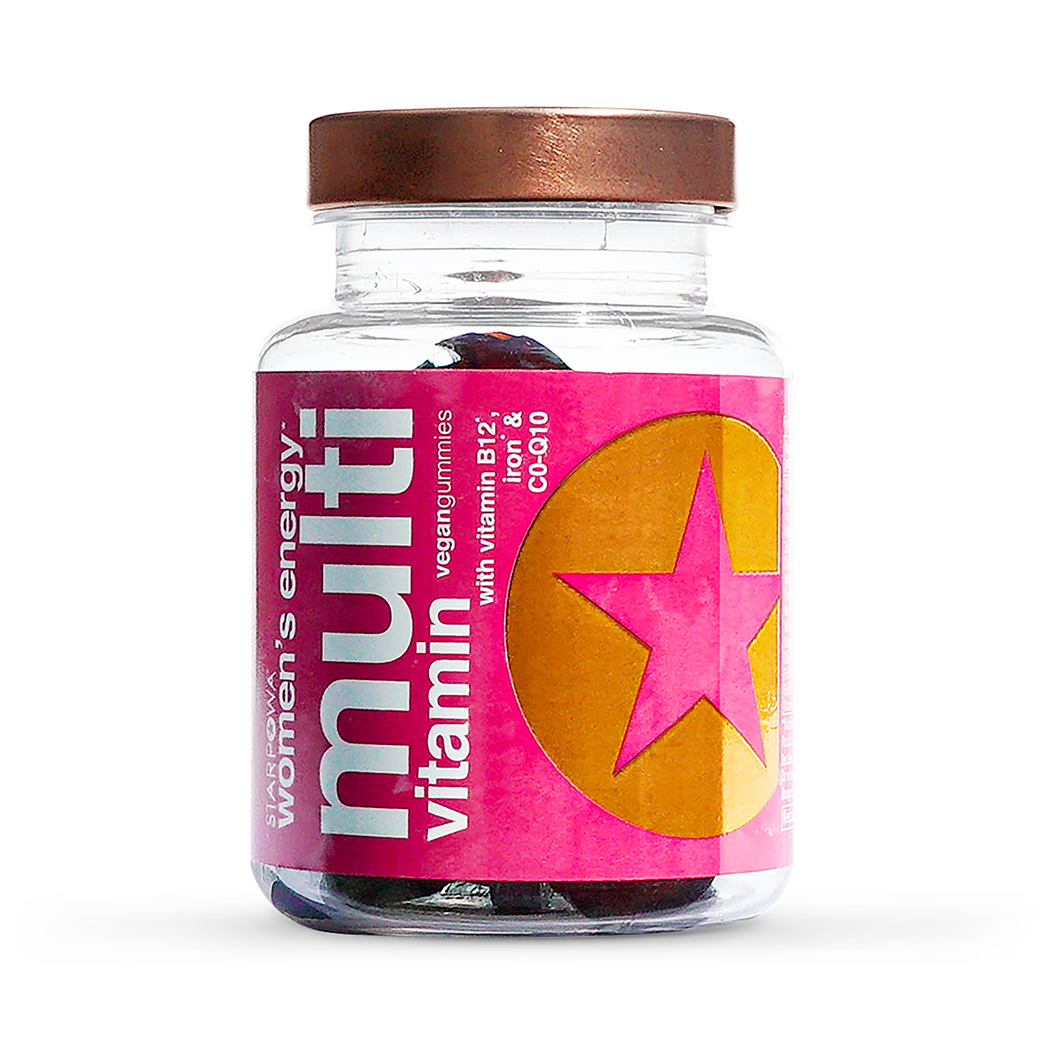 Starpowa Energy Multivitamin Gummies Raspberry Cranberry 30 count, imported from the UK