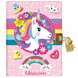 Totum Unicorn Secret Diary diamond painting craft kit (British brand)