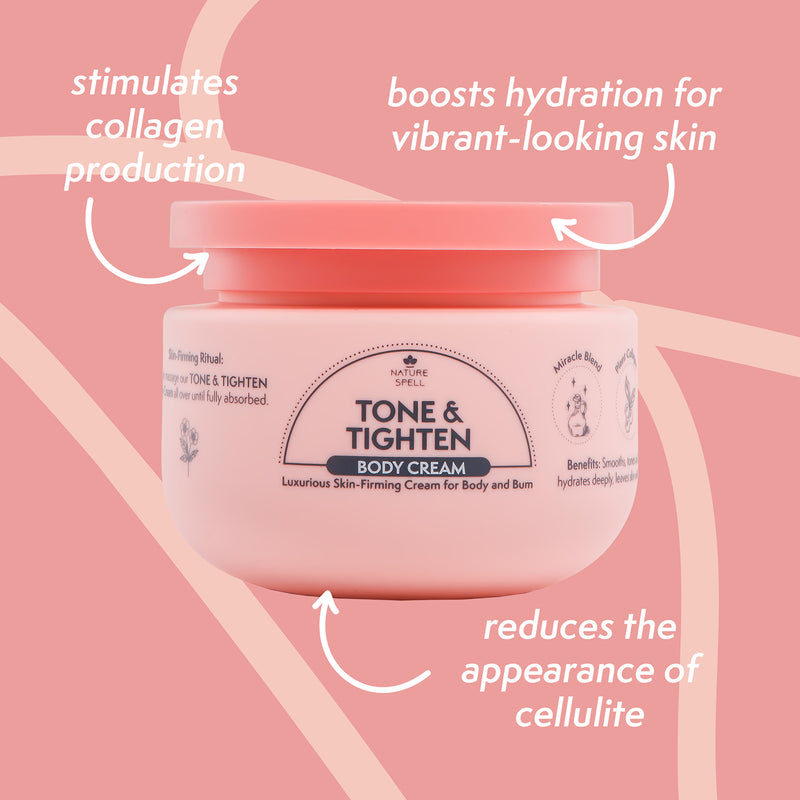 Nature Spell Tone & Tighten body cream 250ml (British brand)