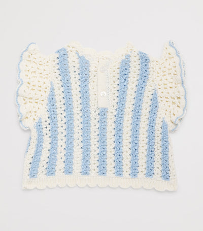 Top bébé Lyse en coton crochet Louise Misha (6-24 mois)