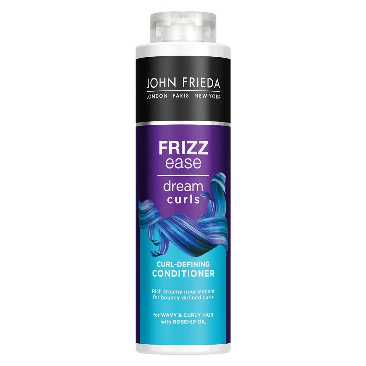 John Frieda Frizz Ease Dream Curls Curl-Defining Conditioner 500ml for Naturally Wavy & Curly Hair GOODS Boots   