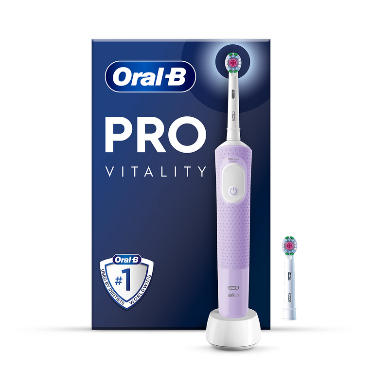 Oral-B Vitality PRO electric rechargeable toothbrush lilac - British product