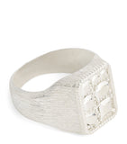 Bleue Burnham Cottage Garden signet ring sterling silver, imported from the UK