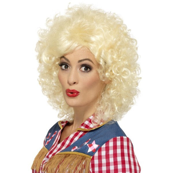 Smiffys Rodeo Doll Wig Blonde, UK version