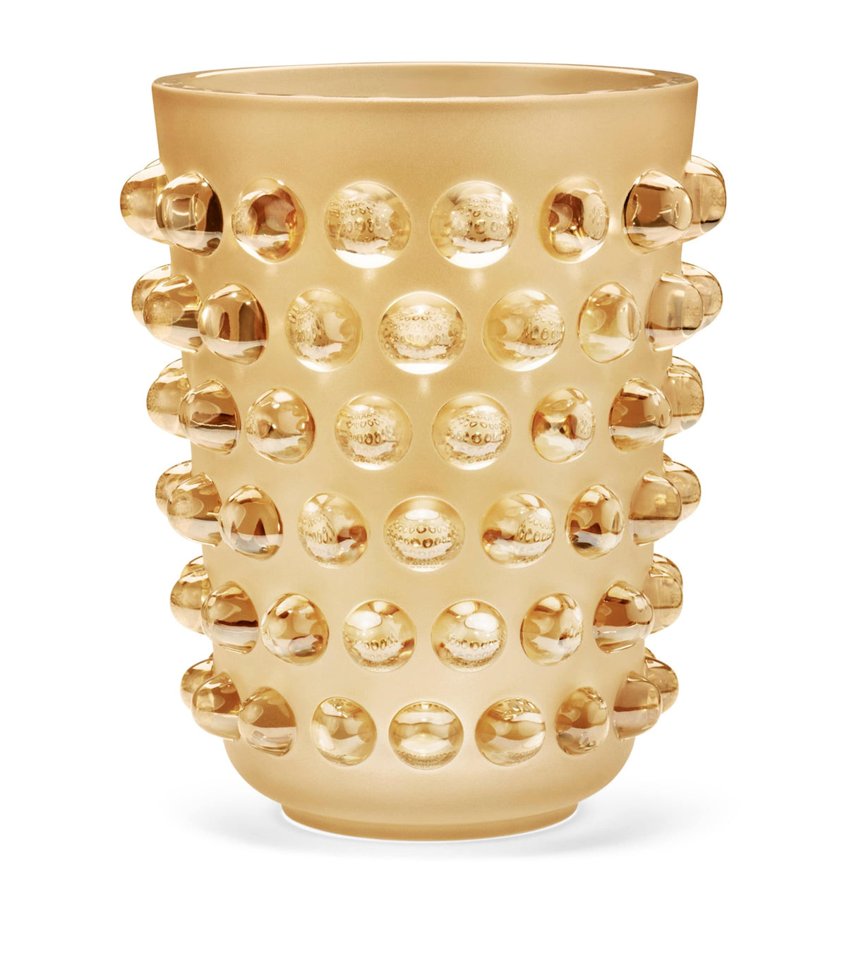 Lalique extra large Mossi vase 31cm, UK version