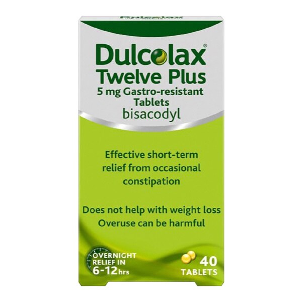 Dulcolax Twelve Plus Tablets x 40 GOODS Superdrug   