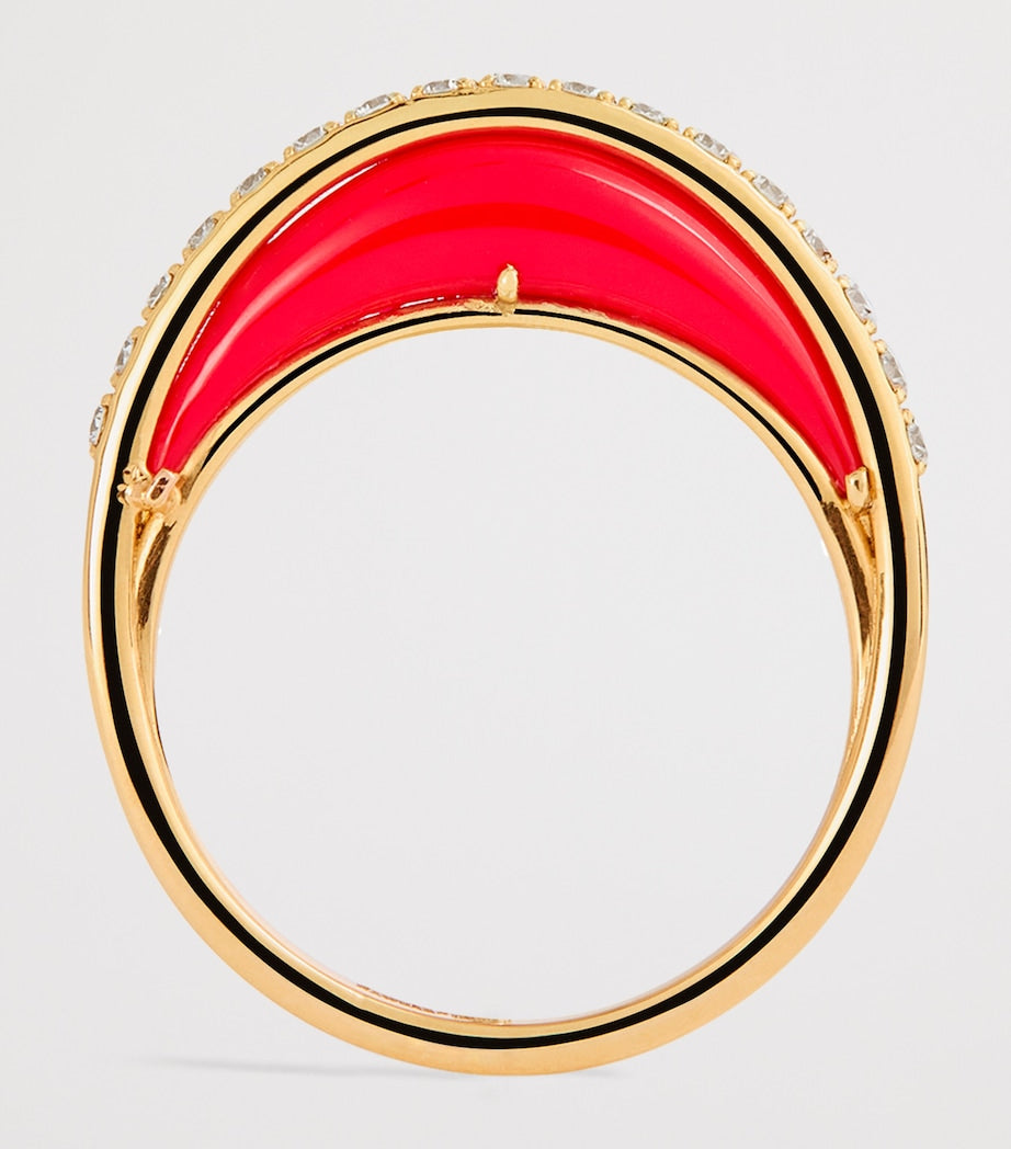 L'Atelier Nawbar Bloop Moon ring size 53 - British product