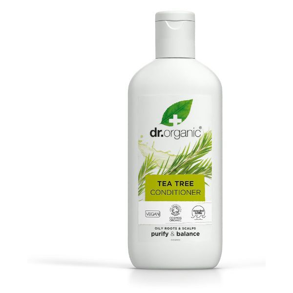 Dr Organic Tea Tree Conditioner 265ml, imported from the UK