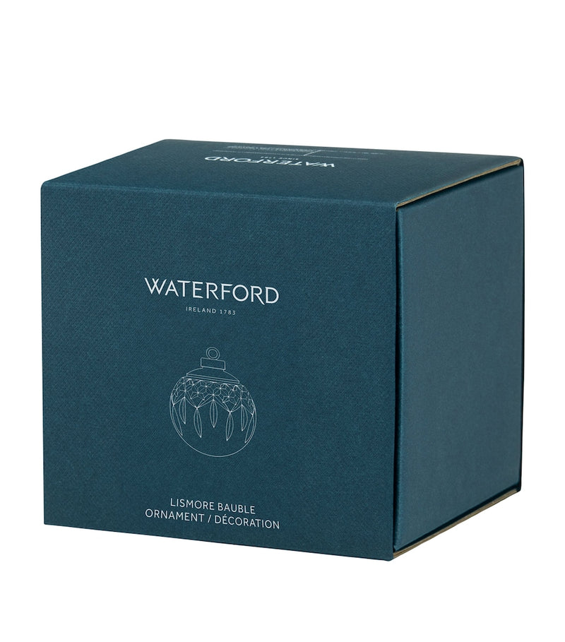 Waterford Lismore crystal bauble ornament (British brand)