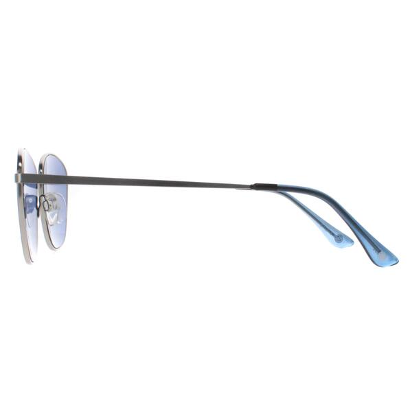 Smarty X1113 silver frame blue lens sunglasses - British product
