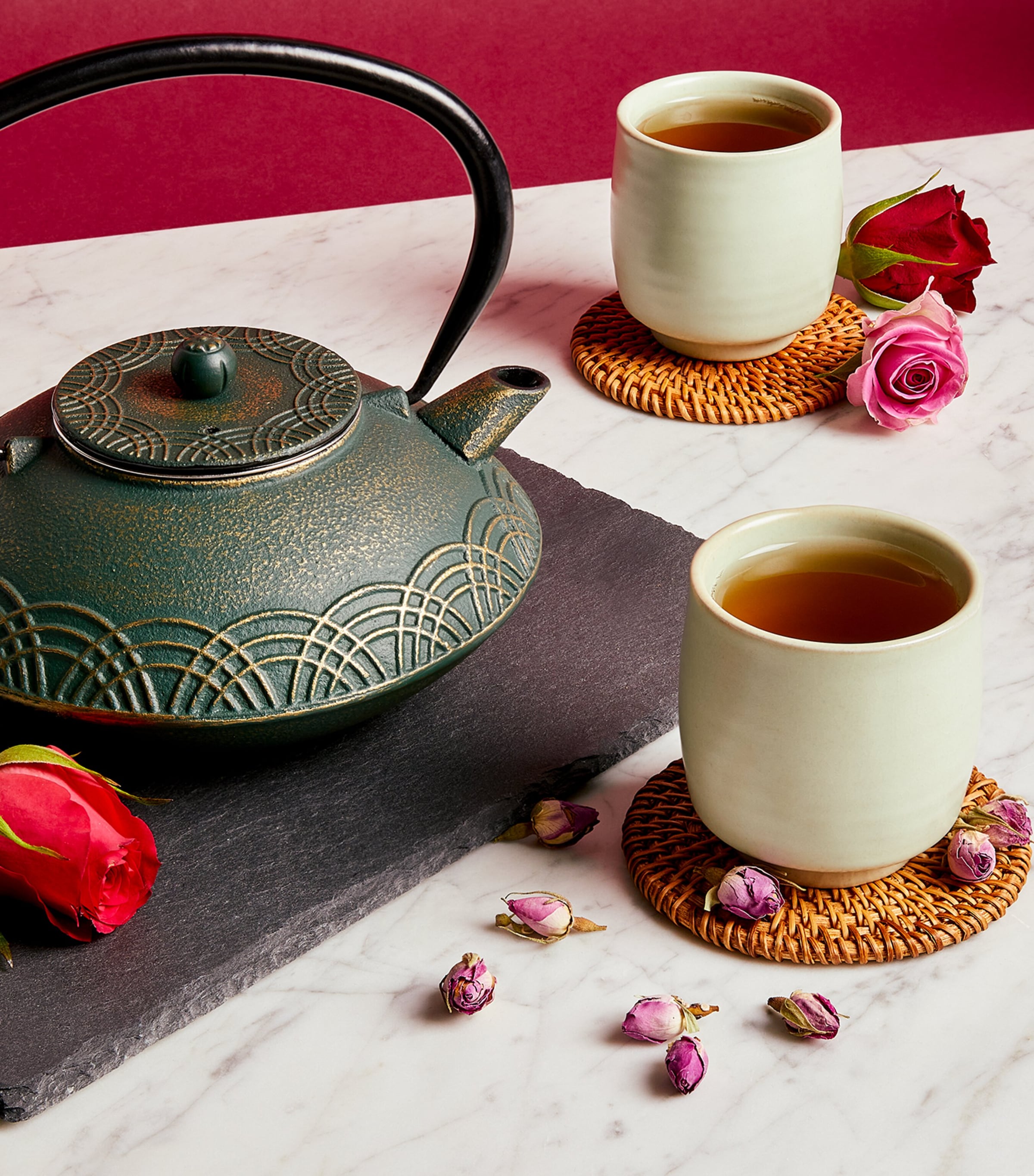 Harrods rose-flavoured black tea bags 20 tea bags, UK version