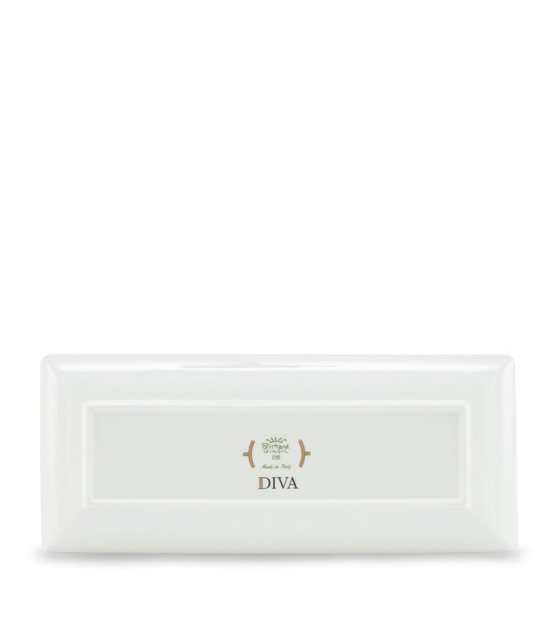 GINORI 1735 Porcelain Colonna Diva Rectangular Change Tray 28cm, UK version