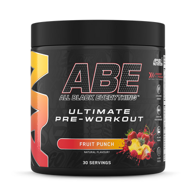 Holland & Barrett Applied Nutrition ABE Ultimate Pre Workout Fruit Punch Powder 375g- Buy online at McGrocer