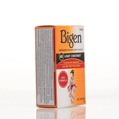 Superdrug Bigen Permanent Powder Hair Colour - Light Chestnut- Buy online at McGrocer