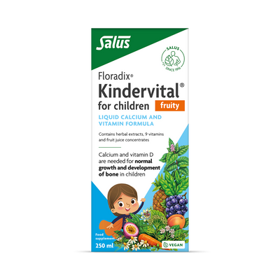 Floradix Kindervital Formule Multivitaminée Fruitée 250 ml