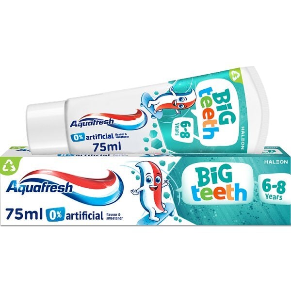 Aquafresh Kids Toothpaste Big Teeth 6-8 Years 75ml GOODS Superdrug   