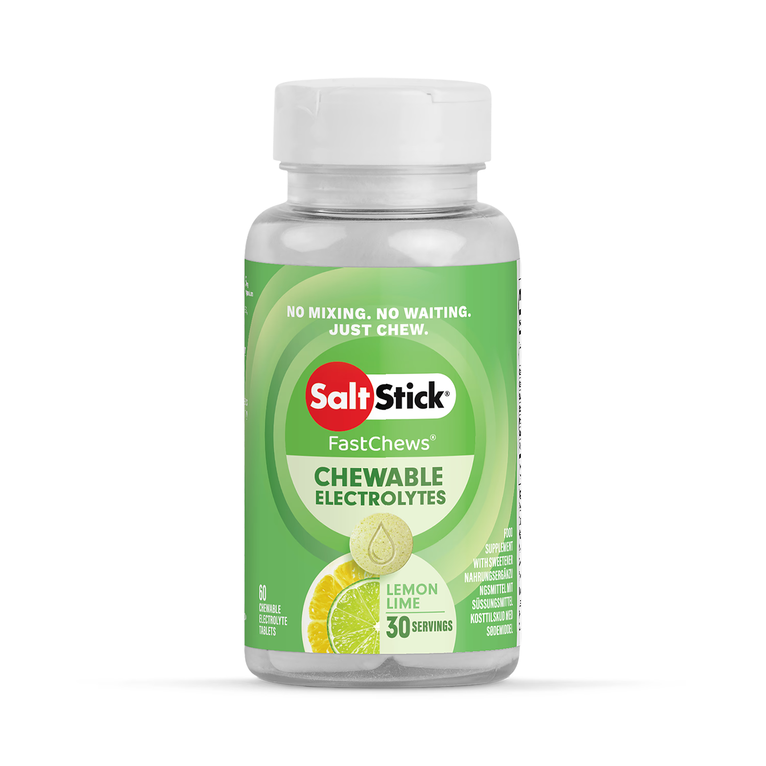 Salt Stick Fastchews lemon lime chewable tablets 60 - British product