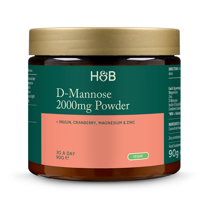 Holland & Barrett D Mannose Powder Immune Support 90g, UK version