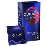 Durex Intense Condoms Ribbed & Dotted Regular Fit 12s GOODS Superdrug   