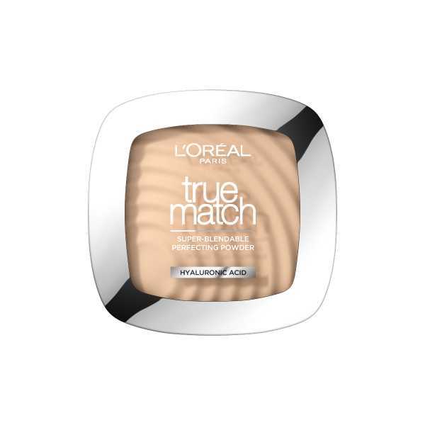 L'Oreal Paris True Match Powder Foundation 3.D/W Warm GOODS Superdrug Rose Ivory C1  