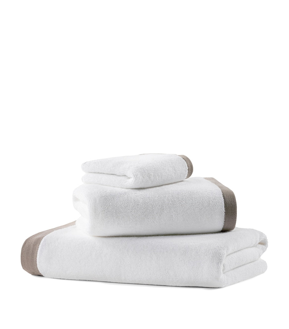Hamam organic cotton Vesta hand towel 50cm x 100cm - British product