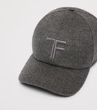 TOM FORD cashmere logo baseball cap, UK version