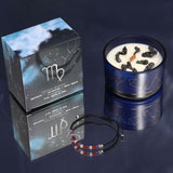 Serenityy's Virgo crystal candle with gemstone bracelet 320g, UK version