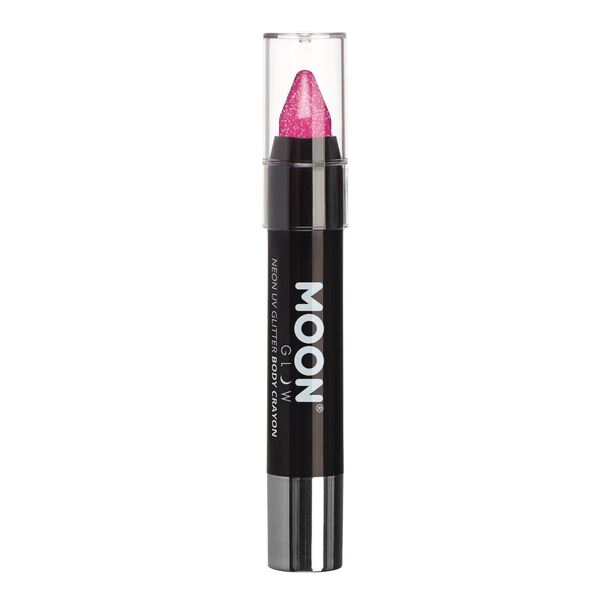 Moon Glow UV Body Crayons Hot Pink imported from the UK