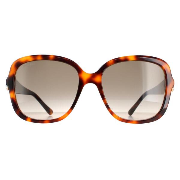 Jimmy Choo SADIE/S brown gradient sunglasses, imported from the UK