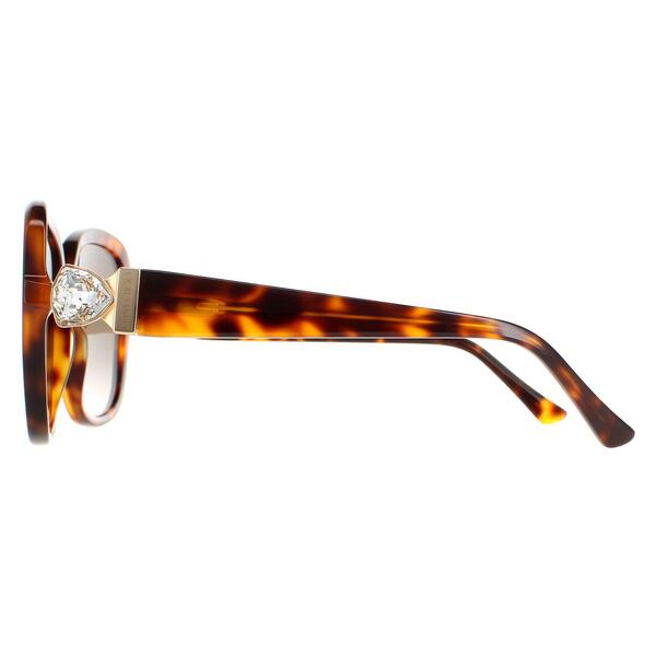 Jimmy Choo SADIE/S brown gradient sunglasses, imported from the UK